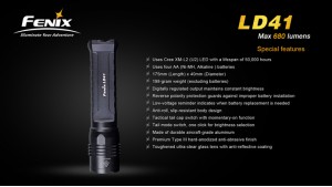 Fenix LD41 - XM-L2 (U2)